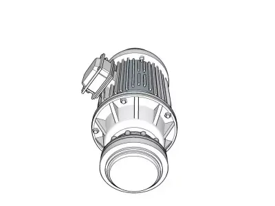 Pump Motor 3D print model purchase