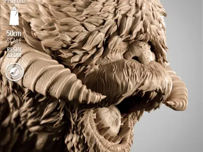 STAR WARS Wampa Wall 3D 3D print model