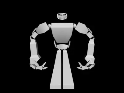 robot 3D model 84