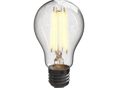  Clear Vintage Standard Light Bulb Model 