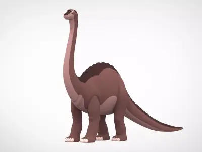 Bron Longneck 3D model