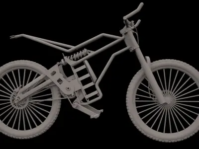 Ultralight e-Bike Muv v2 3D model