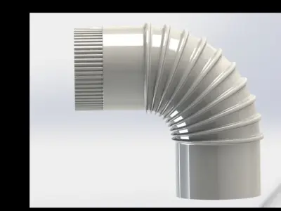 Elbow 90 Degree 3D model by spaske85