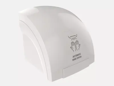 Automatic Air Hand Dryer 3D model