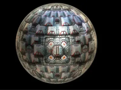 PBR Sci-Fi Seamless Realistic Material SBSAR 4k Texture 019 Texture
