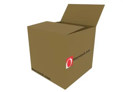 Overstock box Low-poly 3D model
