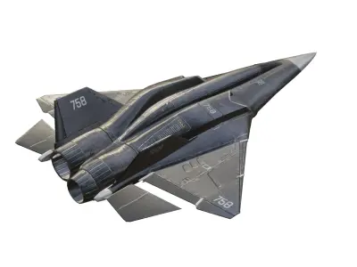 ATN-51 Black Plague Low-poly 3D model