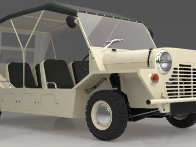 Mini Moke 3D model
