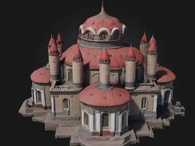 Ancient Cathedral 3D model