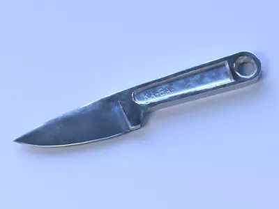 Wrench-Knife Low-poly 3D model