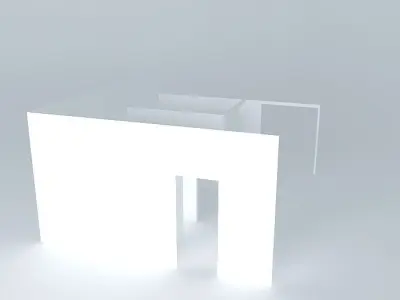 Office modules Free 3D model