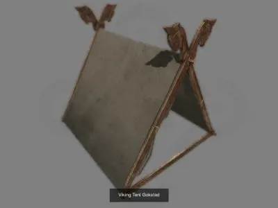 Viking Tents 3D Model Pack purchase