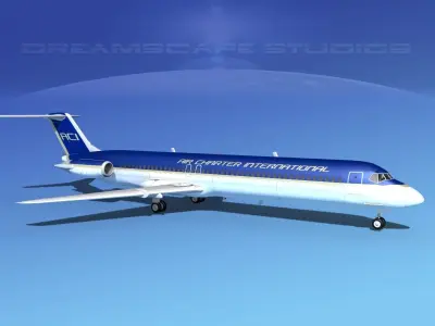 Douglas DC-9-50 Air Charter Intl 3D model
