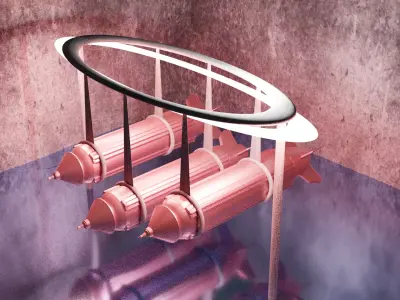 Nuclear Bombs Free low-poly 3D model