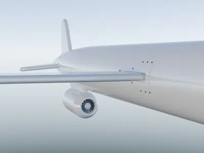 KH-55 Russian Cruise Missile 3D print model