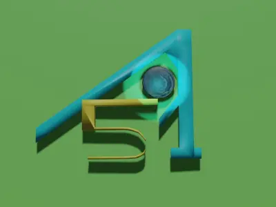 Spaceship UFO Spacecraft Low-poly 3D model