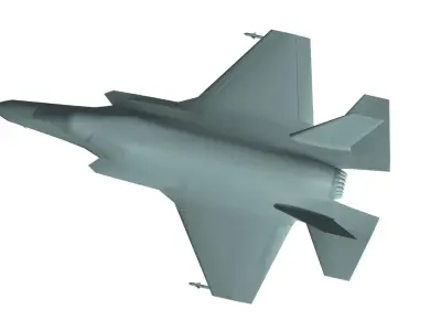Joint Strike fighter f-35 3D model