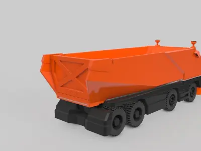 Autonomous Mining Truck 3D model