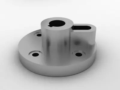 Crank DIsk Free 3D model