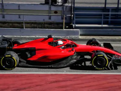 Common Formula 1 2023 F1 Race Car Mockup 3D model