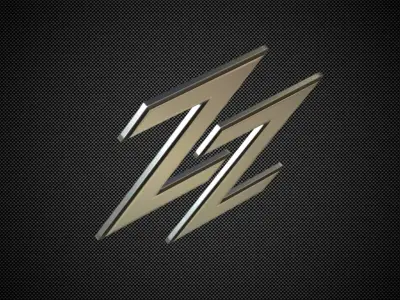 tazzari  logo 3D model