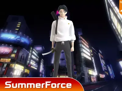 Yuta Okkotsu - Jujutsu Kaisen SS3 3D model