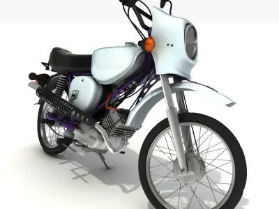 Simson S51 3D model