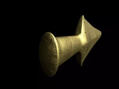 Dagger - 001 - Bronze Age 3D model