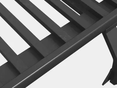 SUV Roof Cargo Platform 3D model