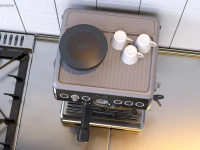 Breville Barista Express Espresso Machine 3D model