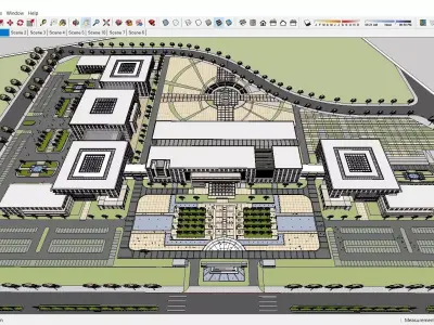 Sketchup Building W1 3D model