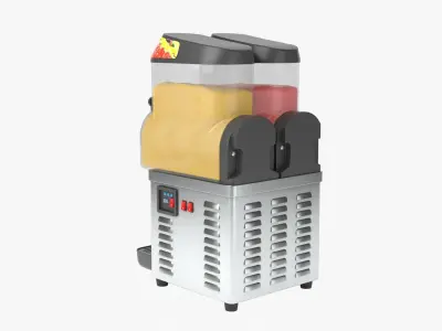 Slush Machine Low-poly 3D model