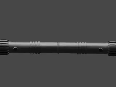 Dart Maul sword Low-poly 3D model