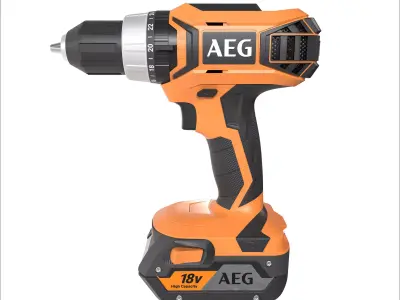 AEG Drill 3D model