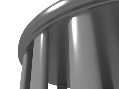 Cage model 3D model