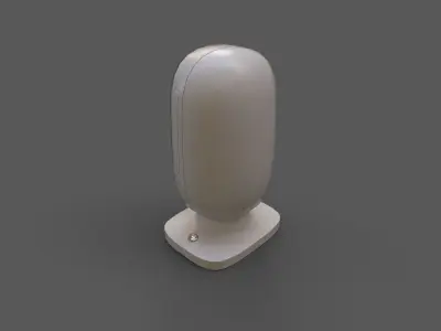 Security camera industrial or household Low-poly 3D model