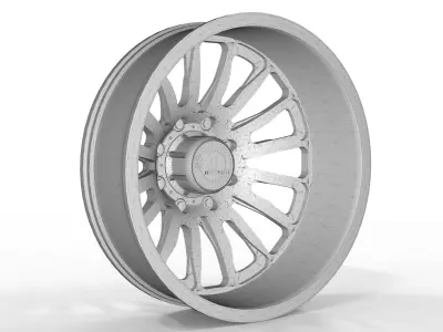 Cali Off Road Dually Rear Wheels 3D model