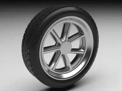 Car Tire 3D model by erikyavrumyan from CGTrader