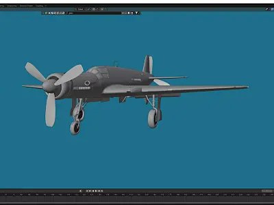 Do-335 Pfeil Free 3D model