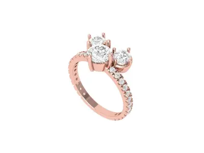 Wedding Ring  3D print model 425