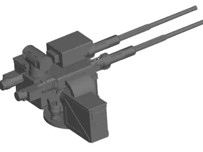 ANTI AIRCRAFT 3D model