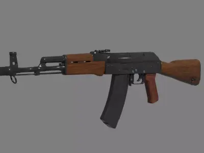 AK 74 3D model