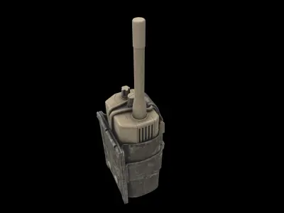 radio holster 3D model