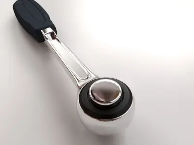 Ratchet Socket Wrench 3D model