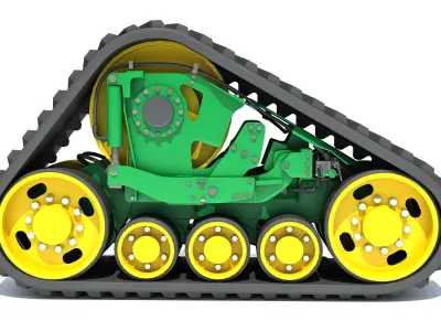 Continuous Track 3D model