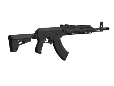 AK-19 Assault Rifle 3D model