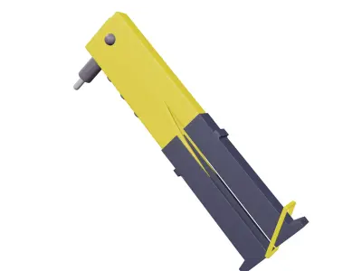 Riveter 3D Models Low-poly 3D model