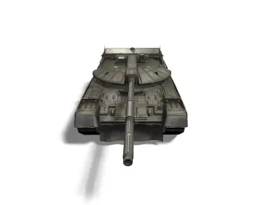 T-95 Black Eagle tank Low-poly 3D model