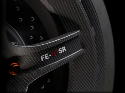 RIMS Velg Wheels HSR FE01SR Carbon fiber rotiform ssr oz bbs 3D model