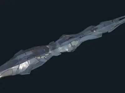 submarine - 8k 3D model
